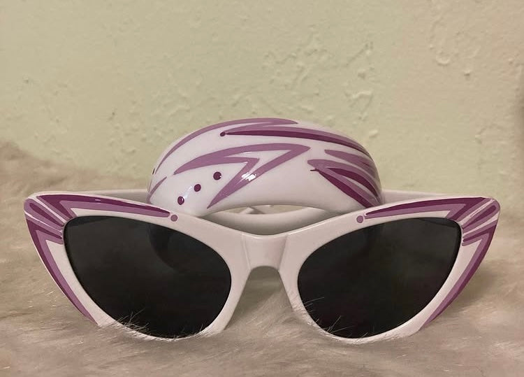 Bangle & Sunnies Set - White SET