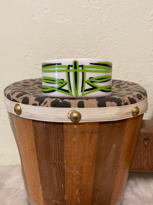 Hand Painted Bangle Cuff