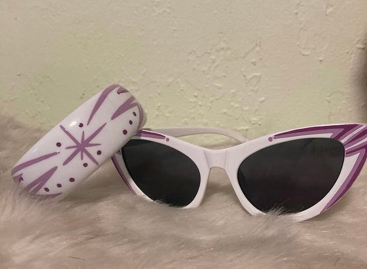 Bangle & Sunnies Set - White SET