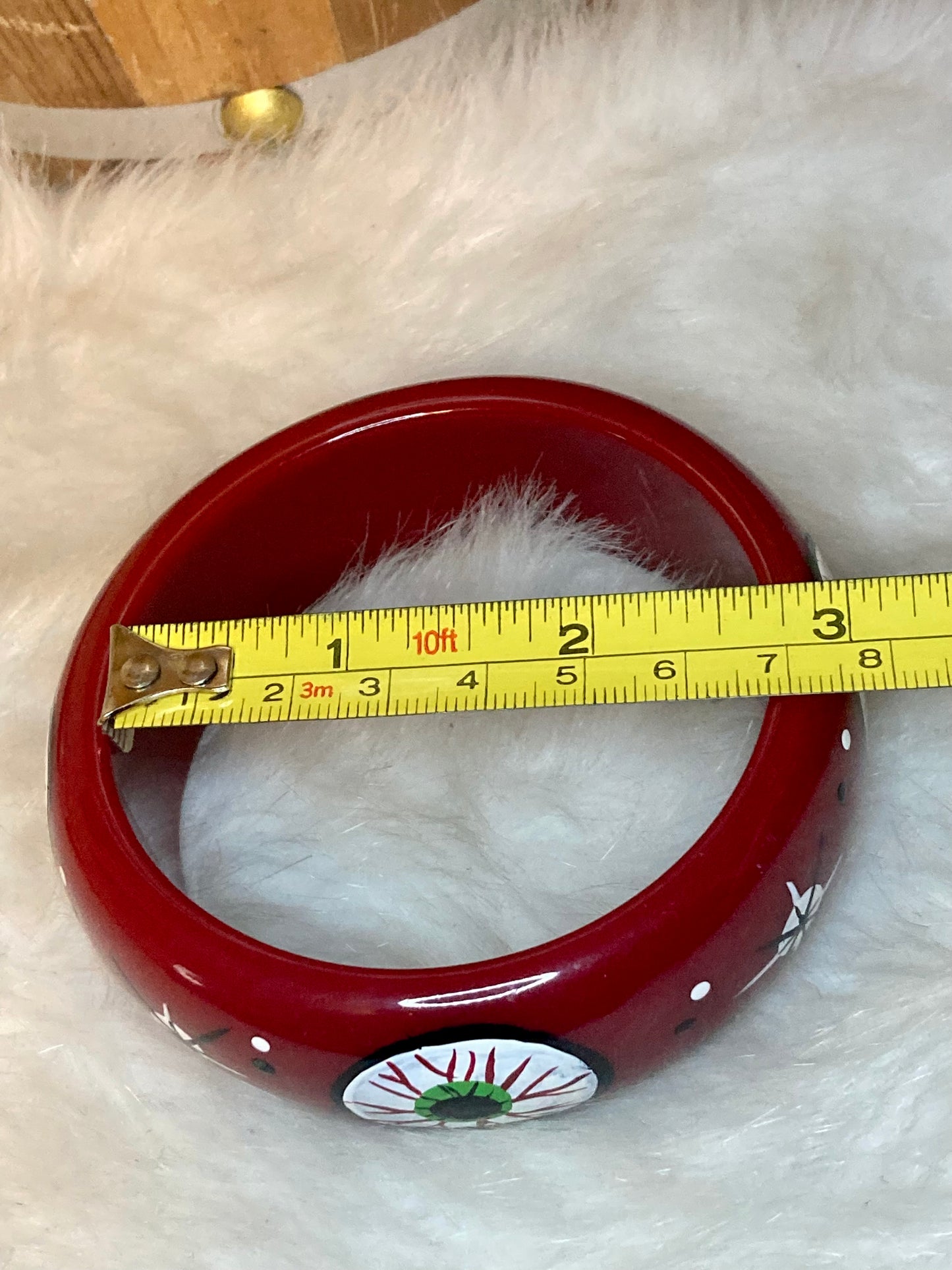 Hand Painted Bangle - Eyeball!