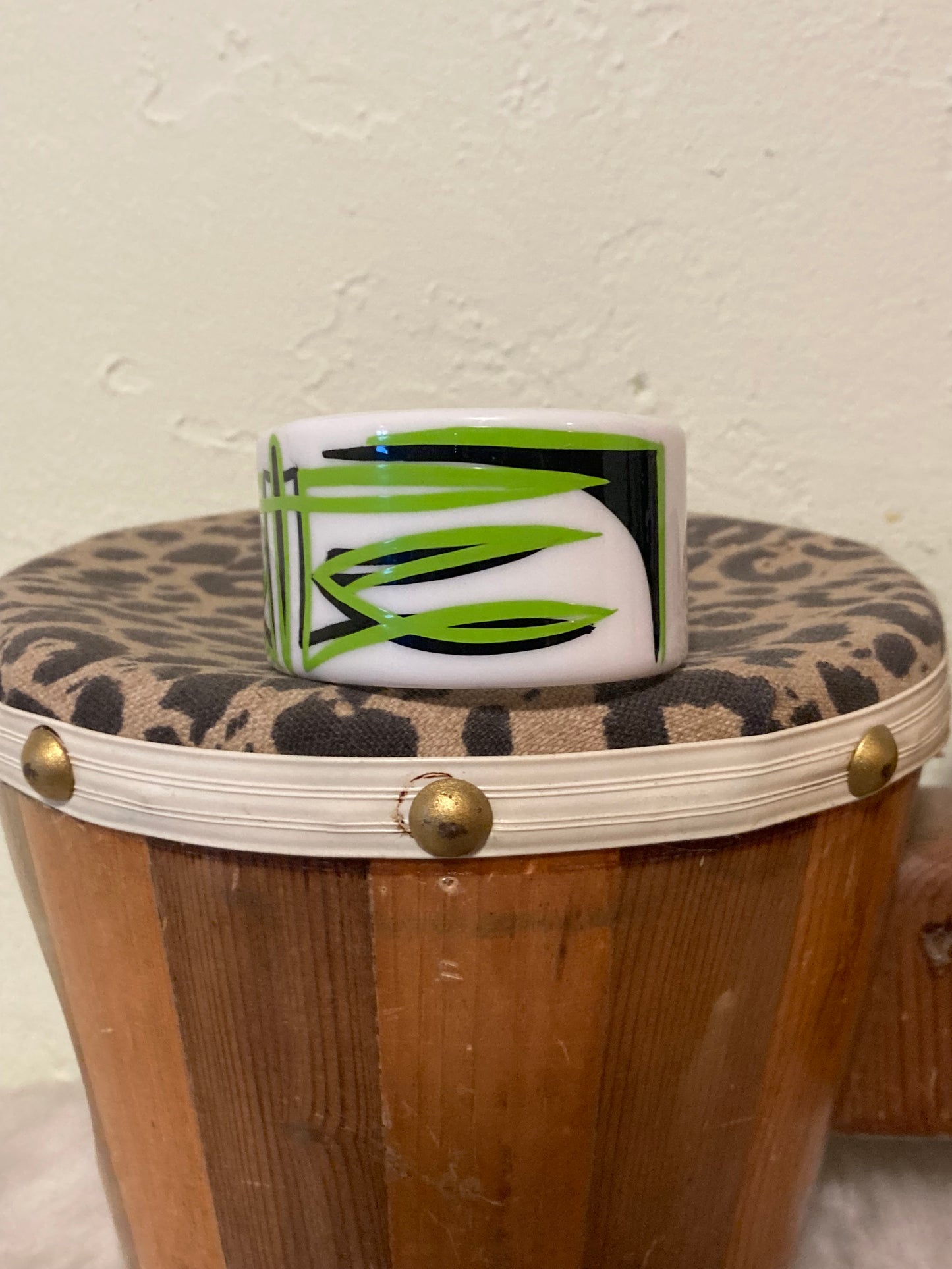 Hand Painted Bangle Cuff